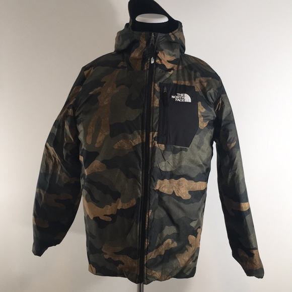 The North Face Other - North Face REVERSIBLE Parka Men S Black / Cammo
